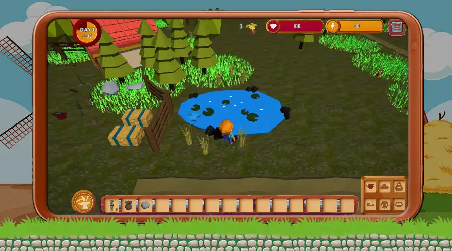 Play Survival West Farm as an online game Survival West Farm with UptoPlay