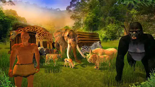 Play Survival Wild Animals Island Escape: Combat Fight Play Survival Wild Animals Island Escape: Combat Fight