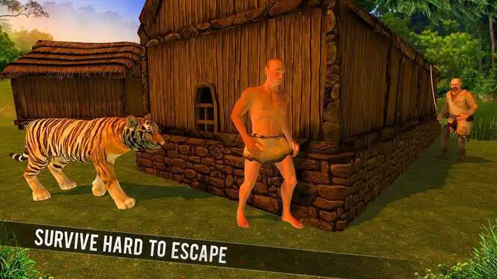 Play Survival Wild Animals Island Escape: Combat Fight Play Survival Wild Animals Island Escape: Combat Fight