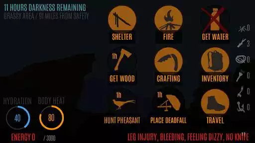 Play Survive - Wilderness survival as an online game Survive - Wilderness survival with UptoPlay