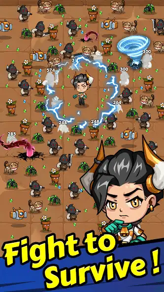 Play Survivor Hunter-Magic Frenzy as an online game Survivor Hunter-Magic Frenzy with UptoPlay