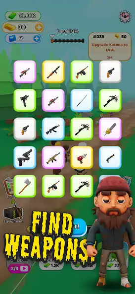 Play Survivor Idle Run: Z-RPG as an online game Survivor Idle Run: Z-RPG with UptoPlay
