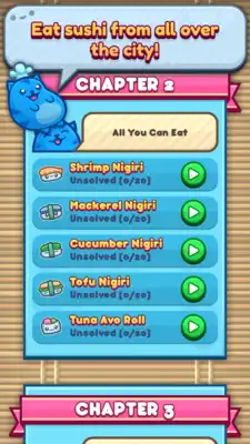 Play Sushi Cat: Word Search Game Play Sushi Cat: Word Search Game