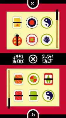Play Sushi Chef matching game