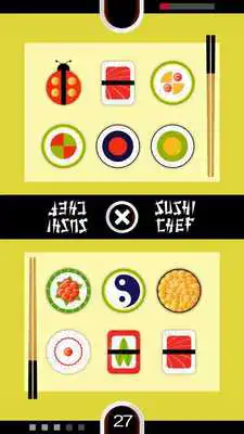 Play Sushi Chef matching game