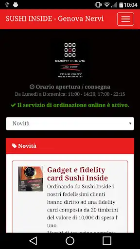 Play Sushi Inside Genova Nervi  and enjoy Sushi Inside Genova Nervi with UptoPlay