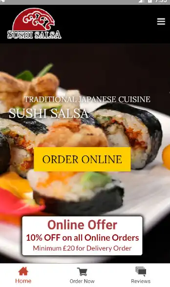 Play Sushi Salsa as an online game Sushi Salsa with UptoPlay