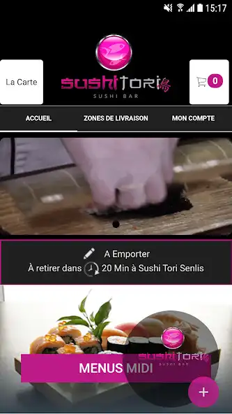 Play Sushi Tori as an online game Sushi Tori with UptoPlay