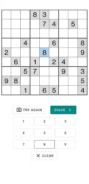 Play SuSolver -Sudoku Solver Camera as an online game SuSolver -Sudoku Solver Camera with UptoPlay
