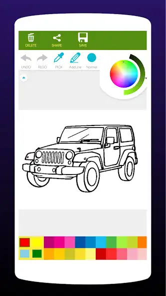 Play SUV Car Coloring Book  and enjoy SUV Car Coloring Book with UptoPlay