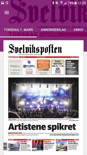 Play Svelviksposten eAvis  and enjoy Svelviksposten eAvis with UptoPlay
