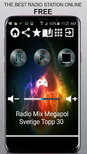 Play SV Radio Mix Megapol Sverige Topp 30 App Radio Gra  and enjoy SV Radio Mix Megapol Sverige Topp 30 App Radio Gra with UptoPlay