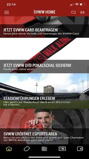 Play SVWW Fan-App as an online game SVWW Fan-App with UptoPlay