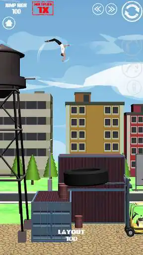 Play SWAGFLIP - Parkour Origins as an online game SWAGFLIP - Parkour Origins with UptoPlay