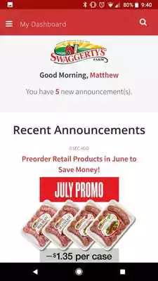 Play Swaggertys Sales App