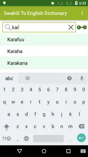 Play Swahili To English Dictionary  and enjoy Swahili To English Dictionary with UptoPlay