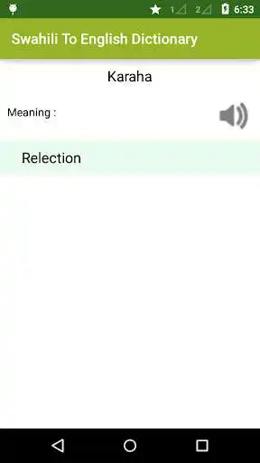 Play Swahili To English Dictionary as an online game Swahili To English Dictionary with UptoPlay