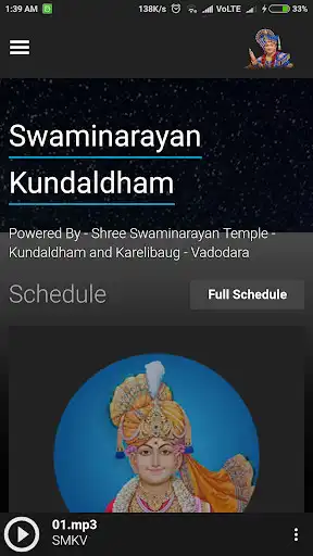 Play Swaminarayan Kundaldham Radio  and enjoy Swaminarayan Kundaldham Radio with UptoPlay