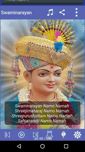 Play Swaminarayan Mantra & Lyrics  and enjoy Swaminarayan Mantra & Lyrics with UptoPlay
