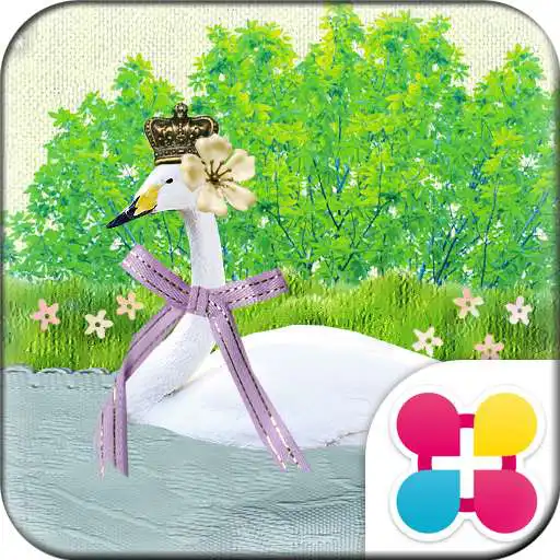 Run free android online Swan Collage Wallpaper APK
