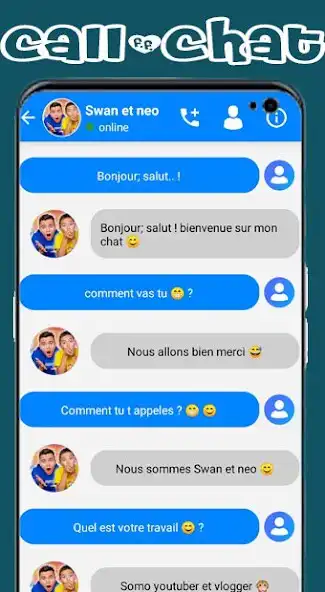 Play Swan et Neo Call Video as an online game online Swan et Neo Call Video with UptoPlay Play Swan et Neo Call Video as an online game Swan et Neo Call Video with UptoPlay
