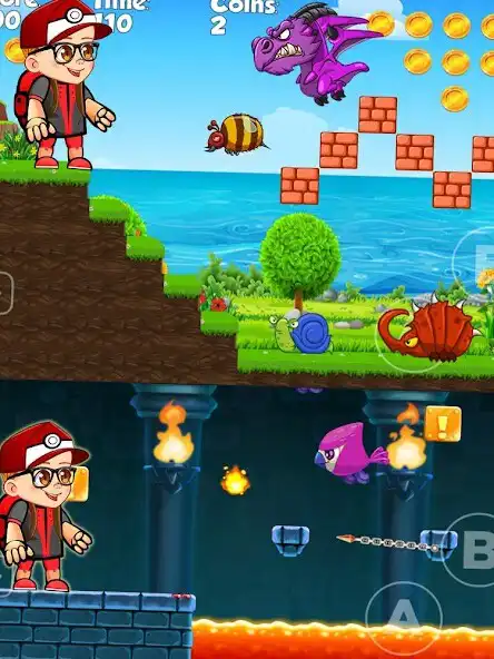 Play Swan et Neo : Courez, sautez et avancez as an online game Swan et Neo : Courez, sautez et avancez with UptoPlay