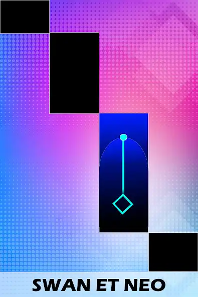 Play Swan et Neo Piano Tiles as an online game Swan et Neo Piano Tiles with UptoPlay