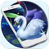 Free play online Swan pink love wallpaper lock screen APK Free play online Swan pink love wallpaper lock screen APK