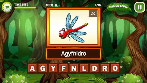 Play Swap Letters - Animal Names as an online game Swap Letters - Animal Names with UptoPlay