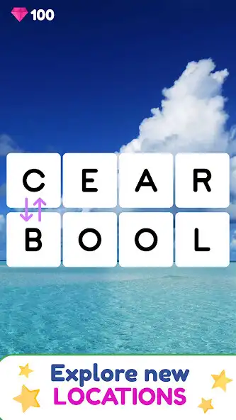 Play Swappy Words as an online game Swappy Words with UptoPlay