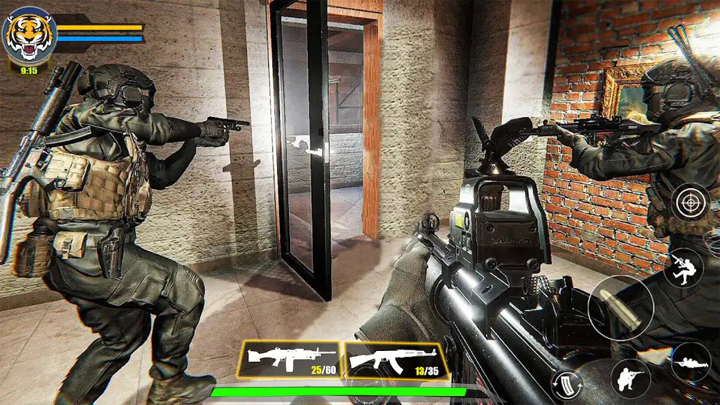 Play Swat Gun Games: Black ops game as an online game Swat Gun Games: Black ops game with UptoPlay