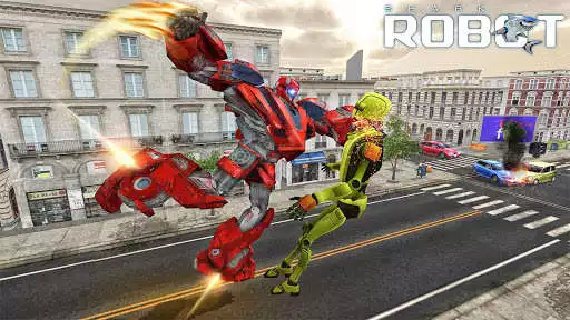 Play Swat Robot Shark Evolution Wars - Shark Tank Games as an online game Swat Robot Shark Evolution Wars - Shark Tank Games with UptoPlay