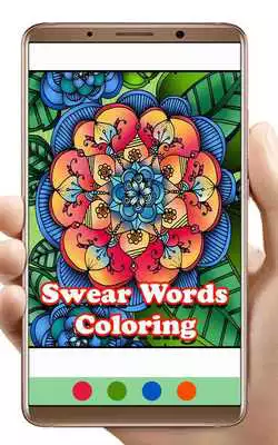 Play Swear Words Coloring Book Adult Color by Number