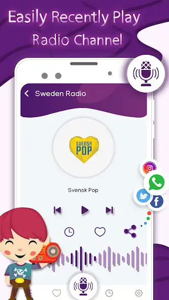 Play Sweden Radio Music Player as an online game Sweden Radio Music Player with UptoPlay