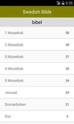 Play Swedish Bible Offline