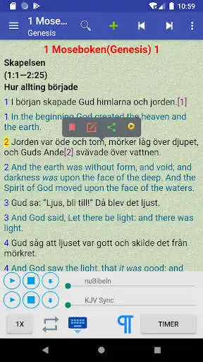 Play Swedish English Audio Bible  and enjoy Swedish English Audio Bible with UptoPlay