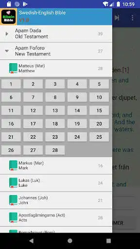 Play Swedish English Audio Bible as an online game Swedish English Audio Bible with UptoPlay