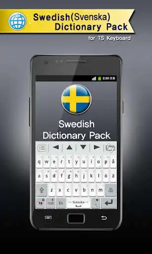 Play APK Swedish for TS Keyboard  and enjoy Swedish for TS Keyboard with UptoPlay com.tss21.gkbd.dic.google.sv