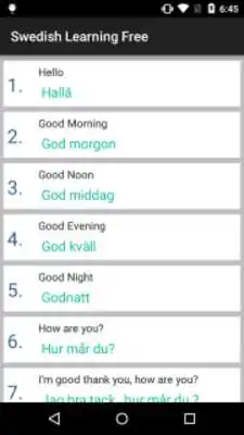 Play Swedish Learning Free