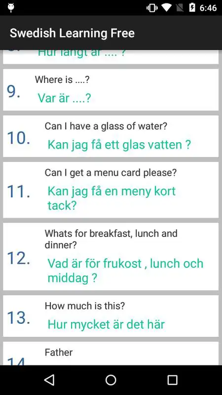 Play Swedish Learning Free