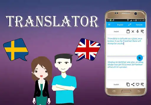 Play Swedish to English Translator as an online game Swedish to English Translator with UptoPlay
