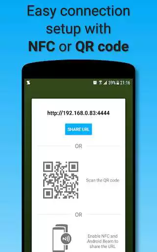 Play Sweech - Wifi File Transfer as an online game Sweech - Wifi File Transfer with UptoPlay