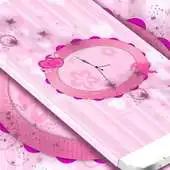 Free play online Sweet Analog Clock APK