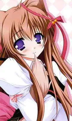 Play Sweet Anime Girl Wallpaper