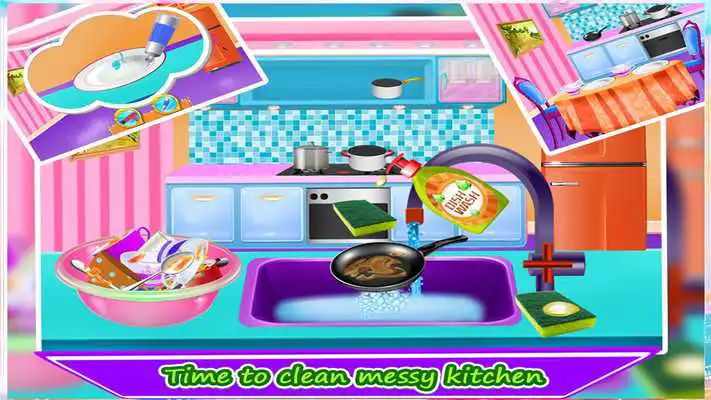 Play Sweet Baby Doll Room Cleaning