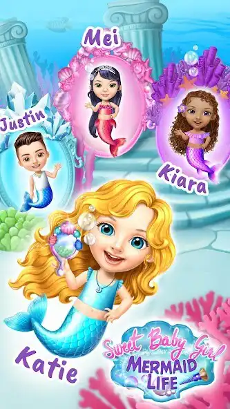 Play Sweet Baby Girl Mermaid Life  and enjoy Sweet Baby Girl Mermaid Life with UptoPlay