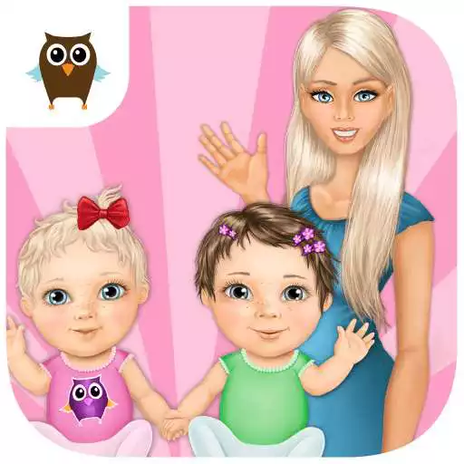 Free play online Sweet Baby Girl Twin Sisters  APK