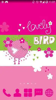 Play Sweet Bird - GO Launcher Theme