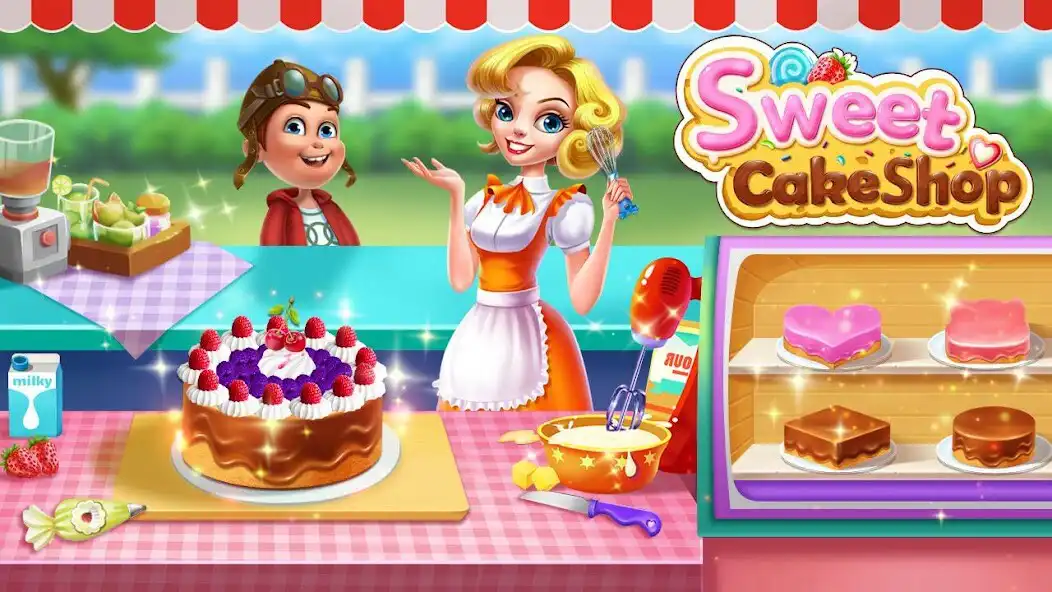 Play Sweet Cake shop: Cook  Bakery  and enjoy Sweet Cake shop: Cook  Bakery with UptoPlay