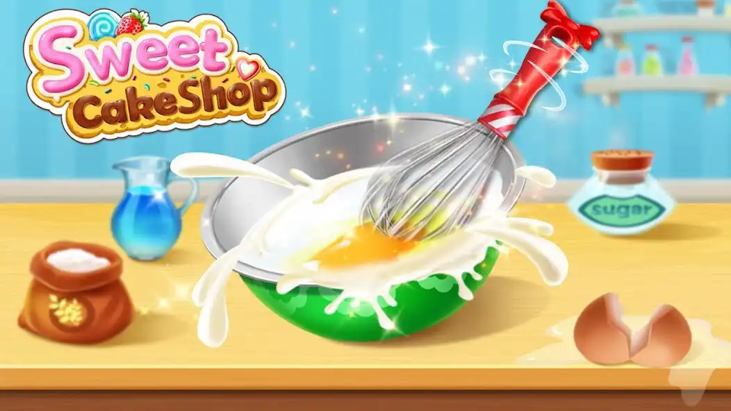 Play Sweet Cake shop: Cook  Bakery as an online game Sweet Cake shop: Cook  Bakery with UptoPlay